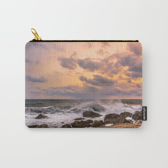 Sunset at sea Carry-All Pouch