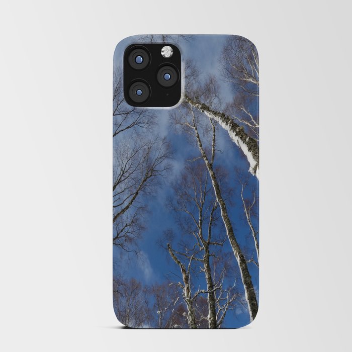 Ever Upwards Winter Perspective iPhone Card Case