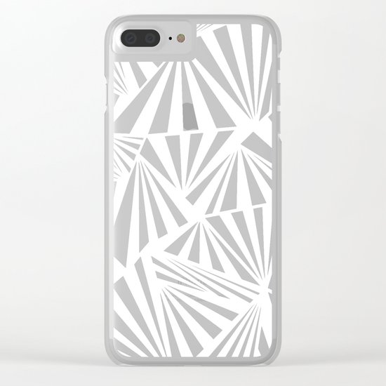 Ab Fan Spray Clear iPhone Case