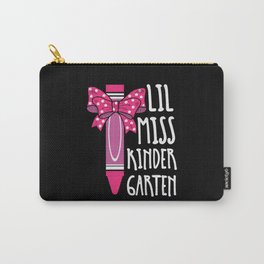 Lil Miss Kindergarten Carry-All Pouch