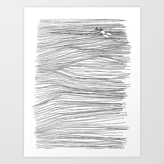 Another Long Silence Art Print