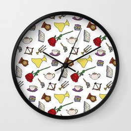 Beauty and the Beast Wall Clock