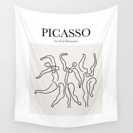 Picasso - Les Trois Danseuses Wall Tapestry