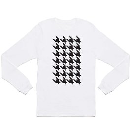 Classic Houndstooth Long Sleeve T-shirt