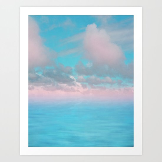 The Sea is Calm 03 Art Print