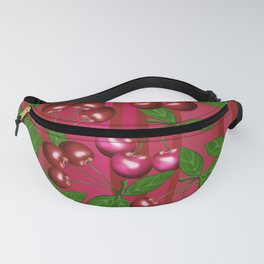 Cerejas deliciam a moda cocktail, art by Miguel Matos Official   Fanny Pack