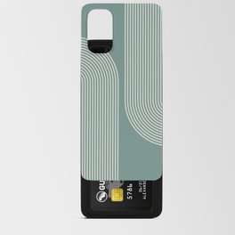Balanced Arches - Matcha Green Android Card Case