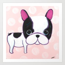 Poppy Pup Art Print