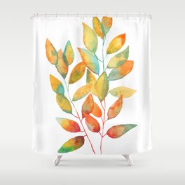 Autumn Leaves Shower Curtain