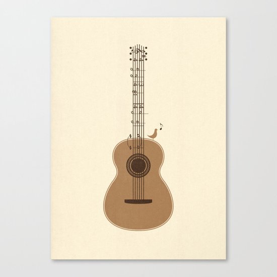 Classical Notation Canvas Print