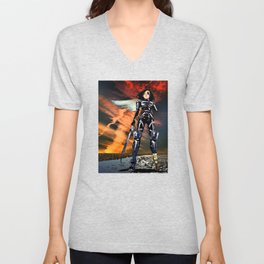 Ouroboros – Battle Angel Alita V Neck T Shirt
