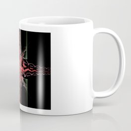 The Red Flame Abstract Art Print Coffee Mug | Digitalart, Abstractart, Redart, Menart, Colorfulabstract, Digital, Fractalart, Computerart, Abstract, Popart 