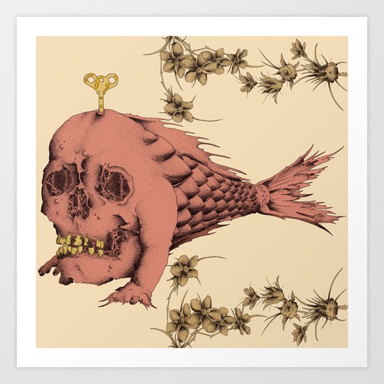 Tinkerfish Art Print