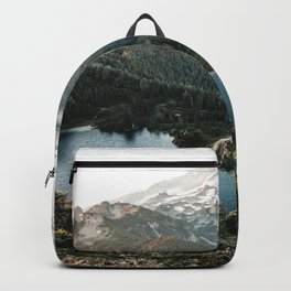 Sunrise Kingdom Backpack | Photo, Green, Love, Water, Beautiful, Best, Blue, Washington, Brown, Mountain 