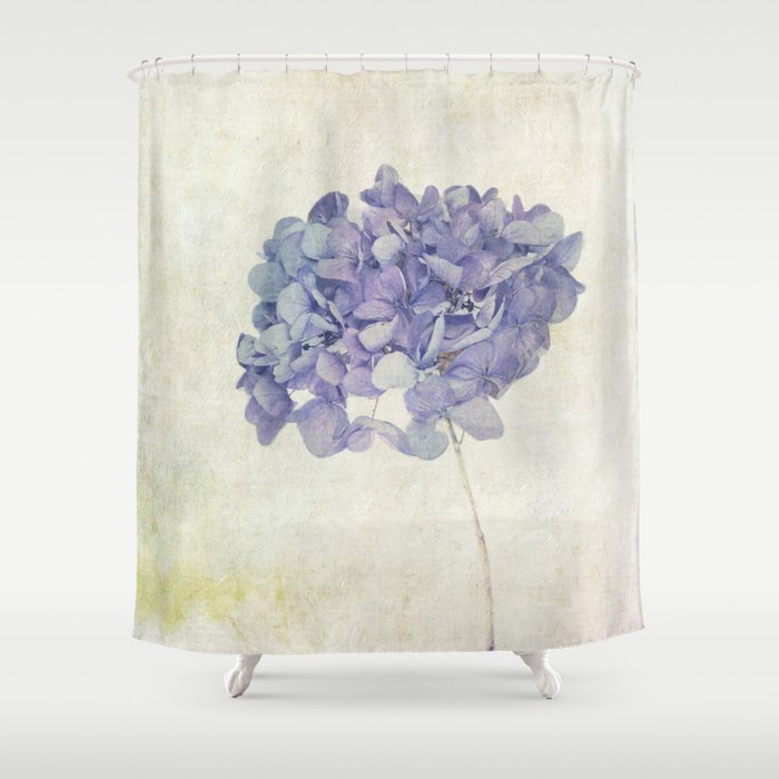 Blue Hydrangea Shower Curtain By Mariaheyens Society6