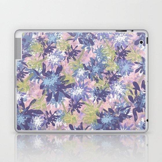 Sky Blue Blooms  Laptop & iPad Skin