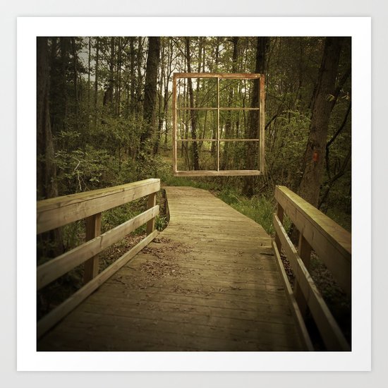 Room with a view. No. 2 Art Print