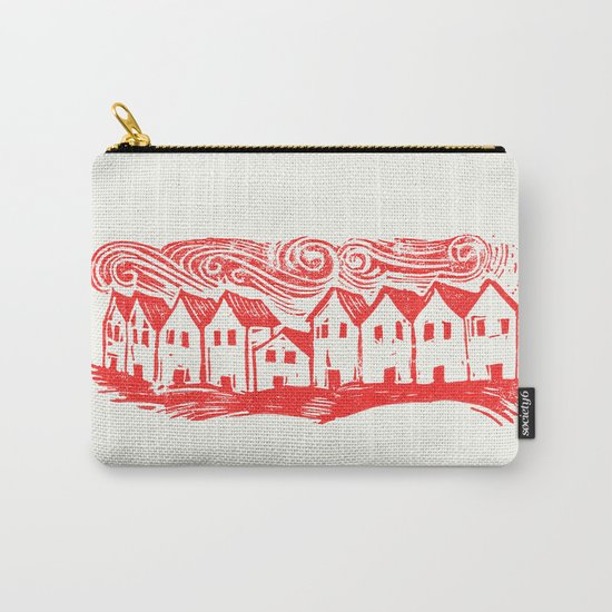 Sad Row (Red) Carry-All Pouch