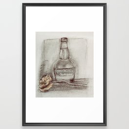 Whiskey Bourbon Framed Art Print