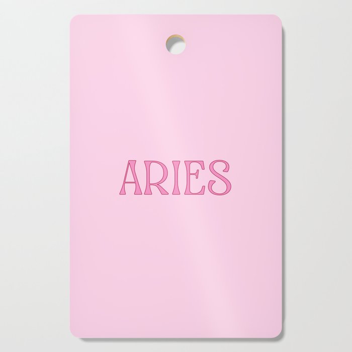 Barbie Pink Aries Energy Cutting Board