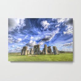 Stonehenge Metal Print | Prehistoric, Photo, Stoneage, Stonehengecircle, Neolithic, Stonecircle, Prehistoriccircle, Stonehenge, Stoneageman, Standingstones 