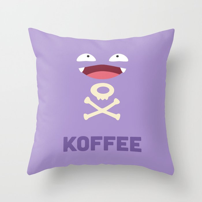 Koffee Throw Pillow