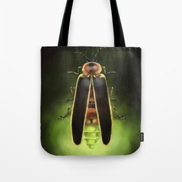 Lightning Bug - Firefly Tote Bag