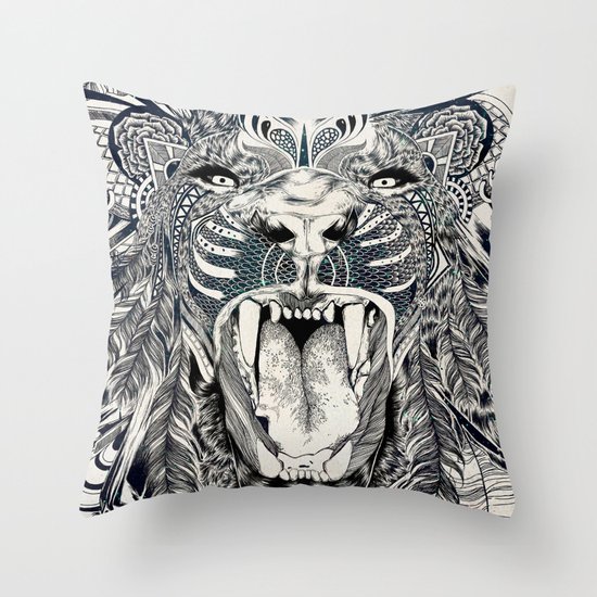 Lion Throw Pillow