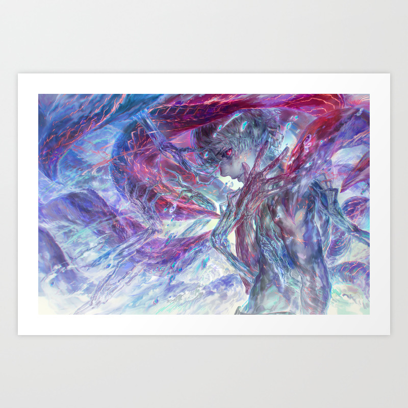 Ken Kaneki Art Print By Muddymelly Society6 Ken Kaneki Art Print By Muddymelly Society6