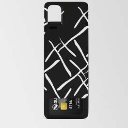 White cross marks Android Card Case
