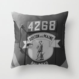 Boston & Maine Railroad Throw Pillow