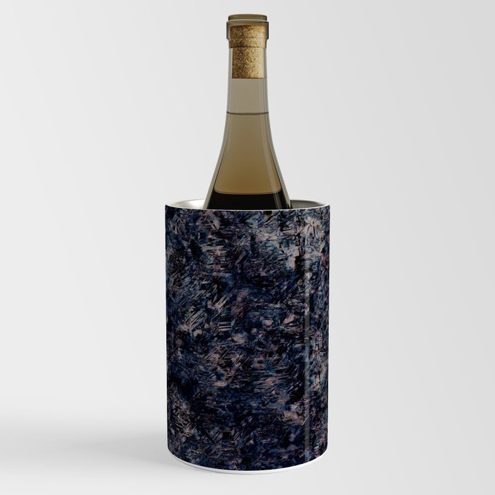 Impressionism blue beige ground Wine Chiller