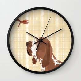 Bracco Italiano Dog Wall Clock
