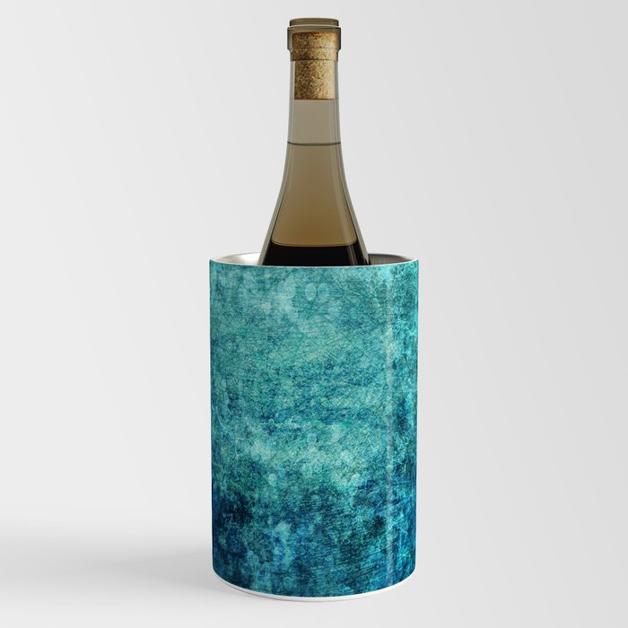 Turquoise Ocean Marble Wine Chiller