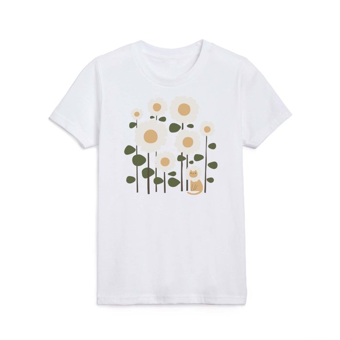 Cat and plant: Catmouflage Kids T Shirt