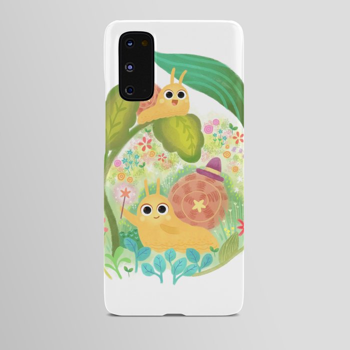 Snail wizards Android Case