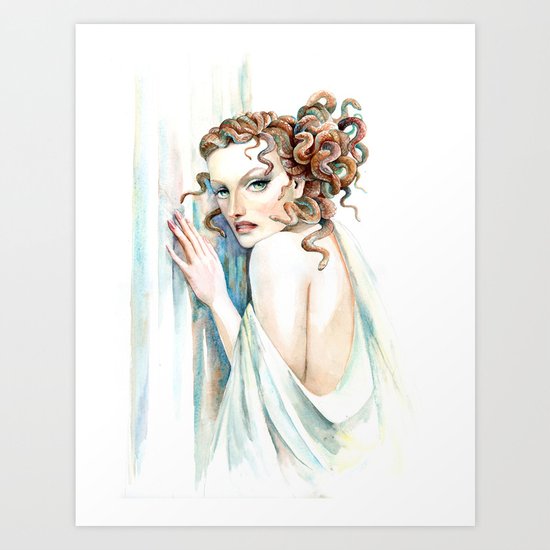 Medusa Art Print
