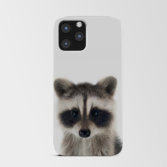 Baby Racoon iPhone Card Case
