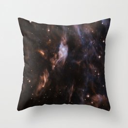 Hubble Space Telescope - Inflating Sh2-308 Throw Pillow