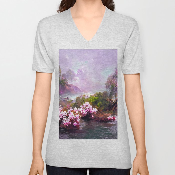 Spring, Symphony of Nature V Neck T Shirt