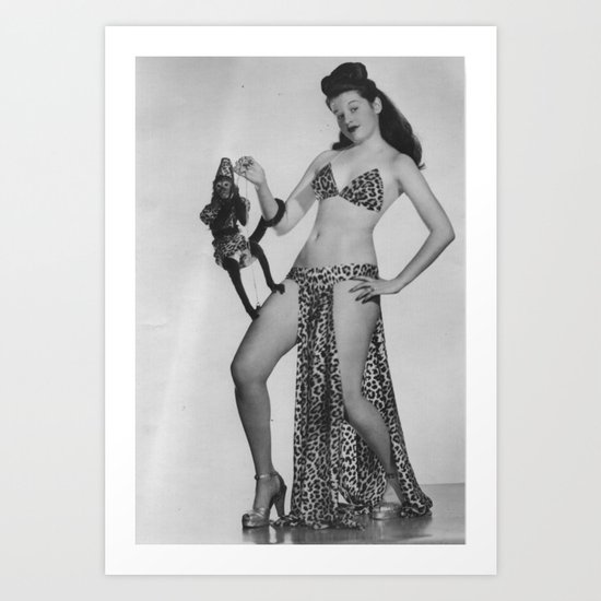 Iconic Images: Sally Lane & Fifi Art Print