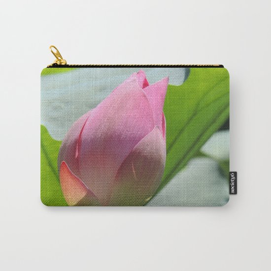 Lotus Bud in West Lake Carry-All Pouch