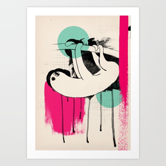 bradipo Art Print