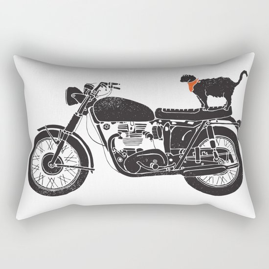 Purrfect Roadtrip.. Rectangular Pillow