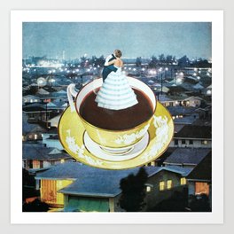 Coffee (Nightcap) Art Print