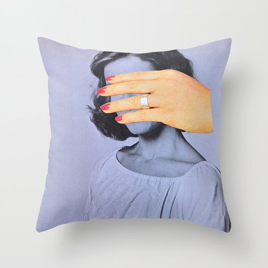 COVER UP Throw Pillow
