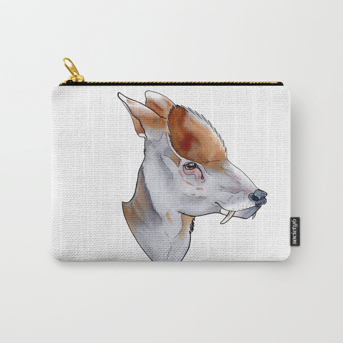 Tufted Deer Carry-All Pouch