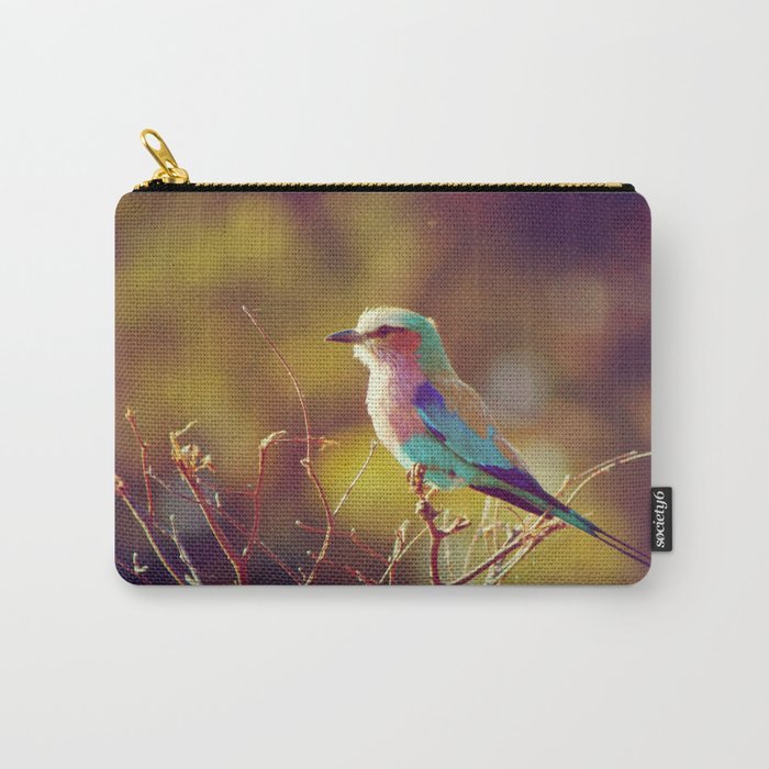 Lilac Breasted Roller Carry-All Pouch