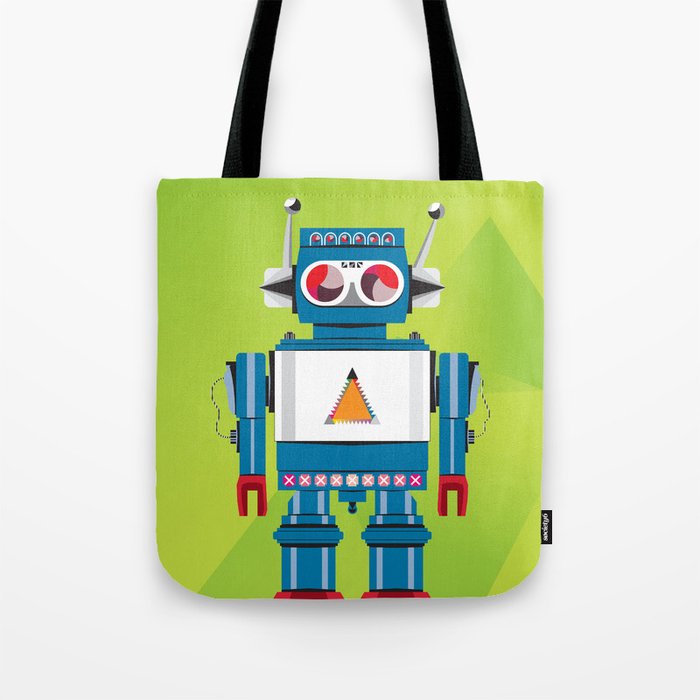 Robot SteveO Tote Bag