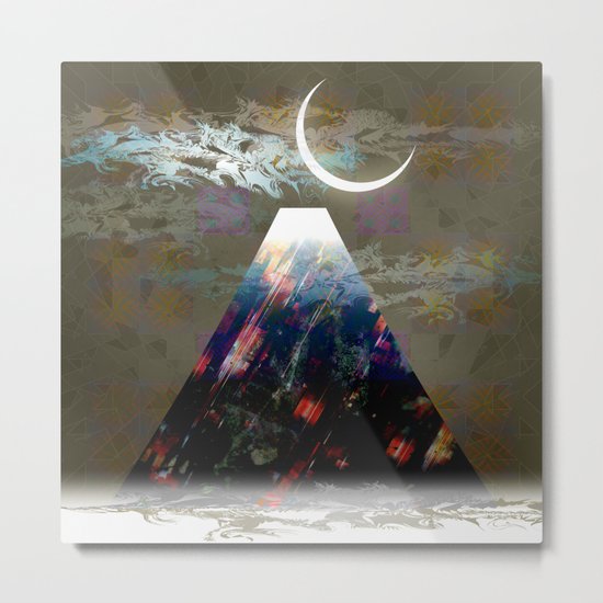 Oyasumi Metal Print
